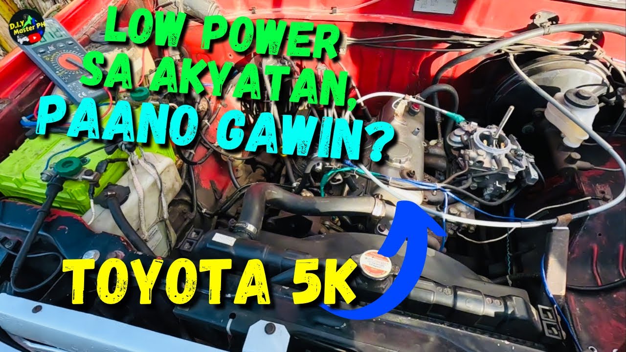 Paano Palakasin ang Makina ng Toyota 5k