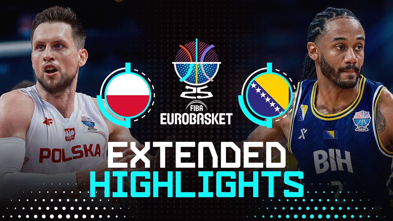 Poland 🇵🇱 vs Bosnia and Herzegovina 🇧🇦 | Extended Highlights | FIBA EuroBasket 2025