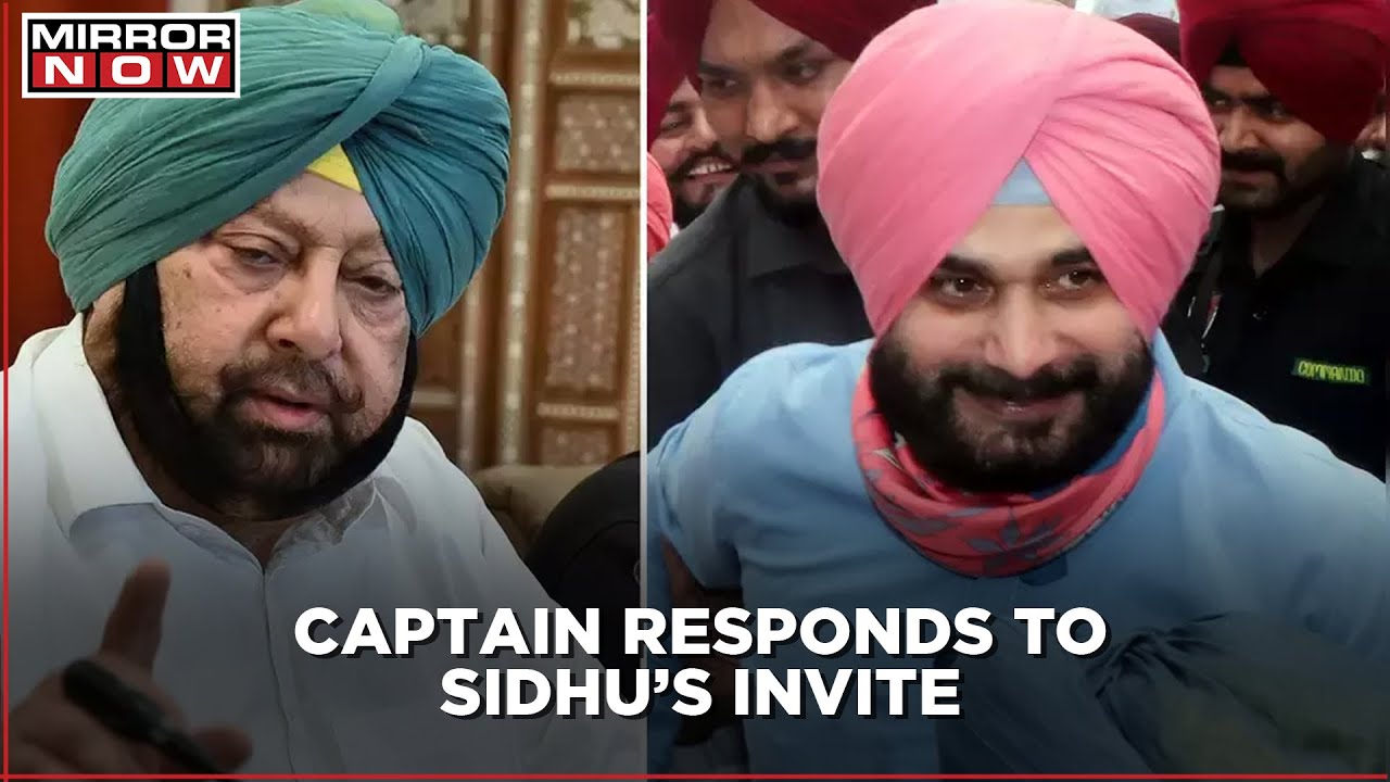 Punjab: Captain Amarinder Singh agrees to attend Navjot Singh Sidhu’s Oath taking ceremony