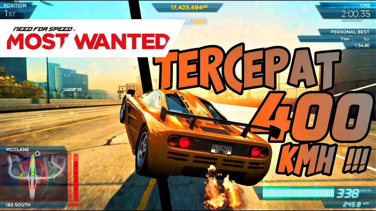 Самый быстрый автомобиль 400KMH NFS MOSTWANTED 2012