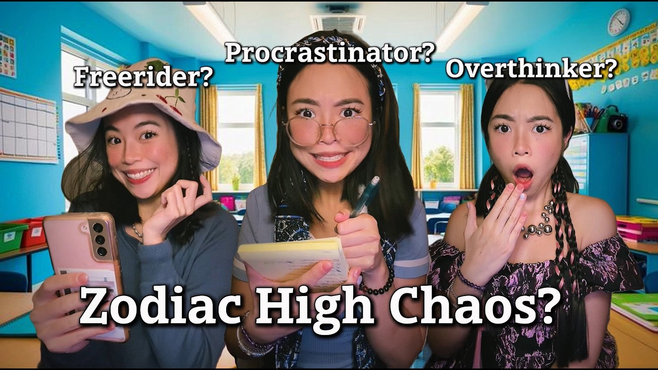 If Zodiac Signs were in a Group Project... | Zodiac High Series