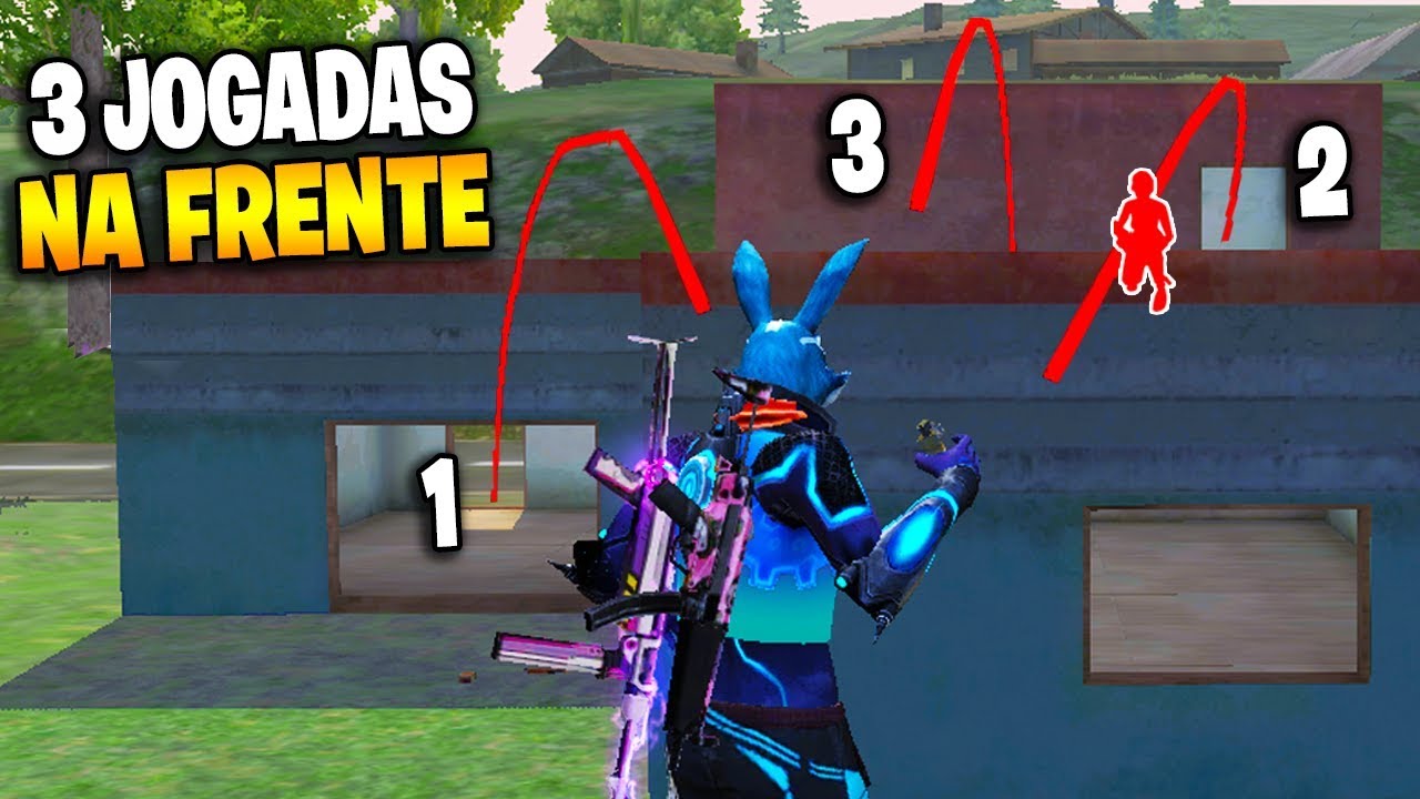 TÁTICA AVANÇADA!?! 3 MOVIMENTOS A FRENTE!! FREE FIRE