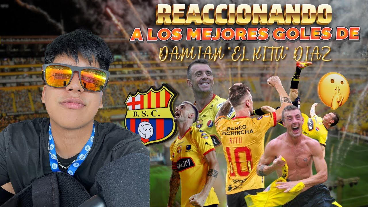 REACCIONANDO A LOS MEJORES GOLES DE DAMÍAN DIAZ