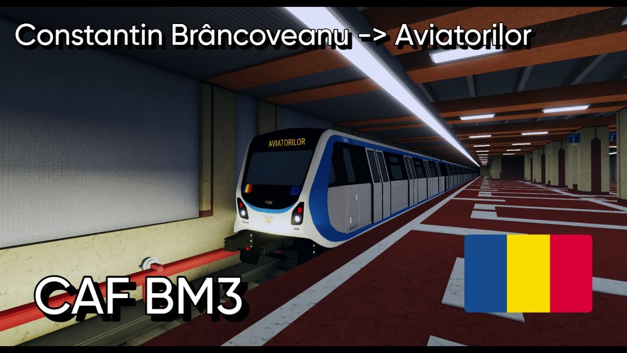 [Metro Mania 1.2.3] Constantin Brâncoveanu - Aviatorilor. M2 CAF BM3