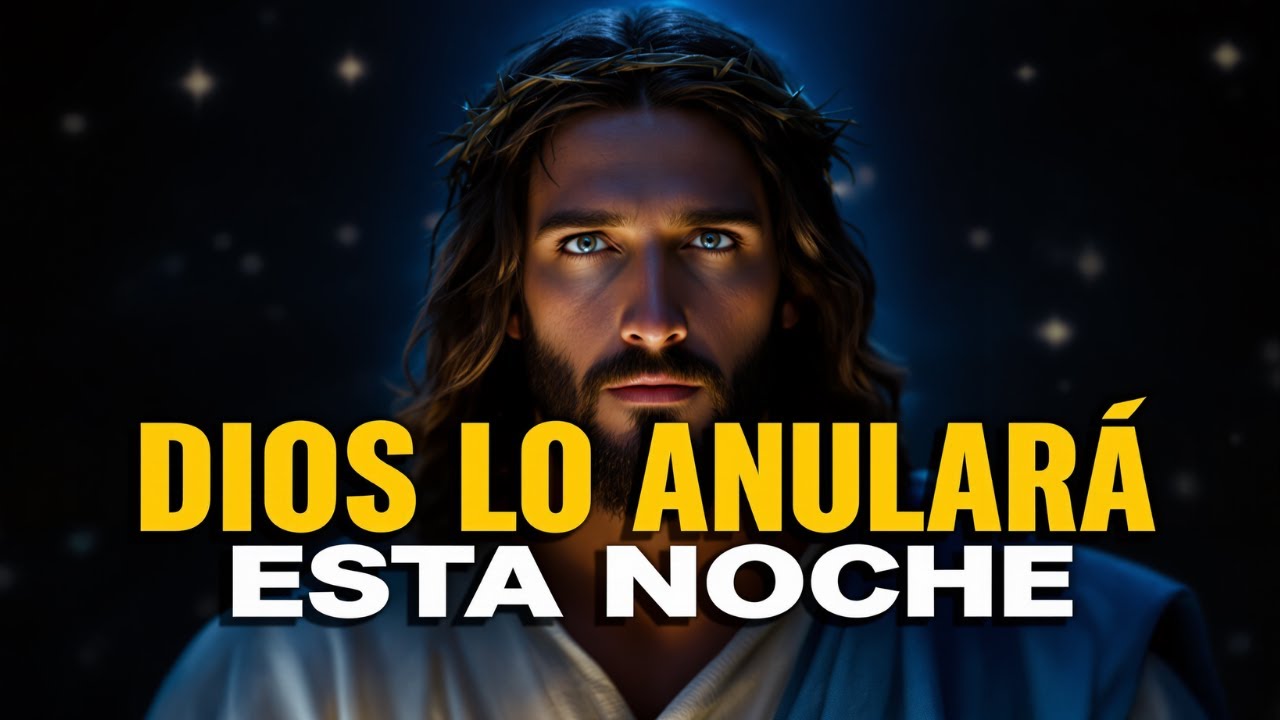 NO DUERMAS sin escuchar lo que DIOS anulará en tu vida esta noche