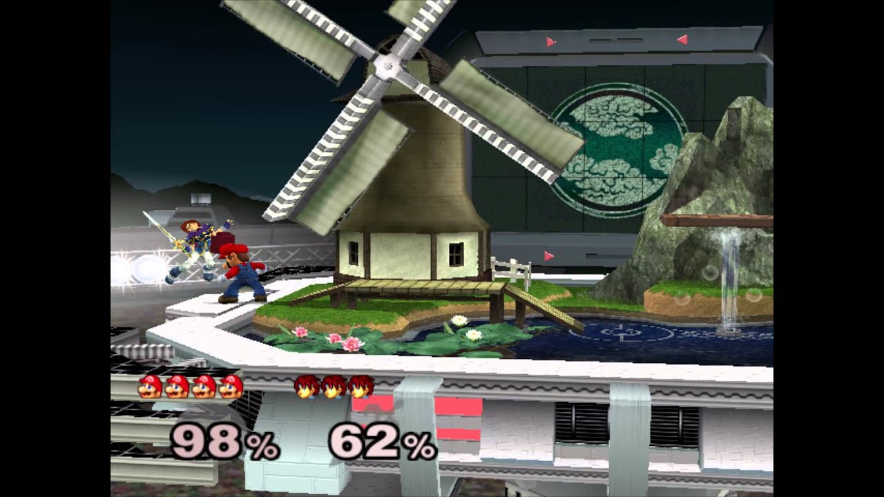 Super Smash Bros Melee: Mario Vs Roy