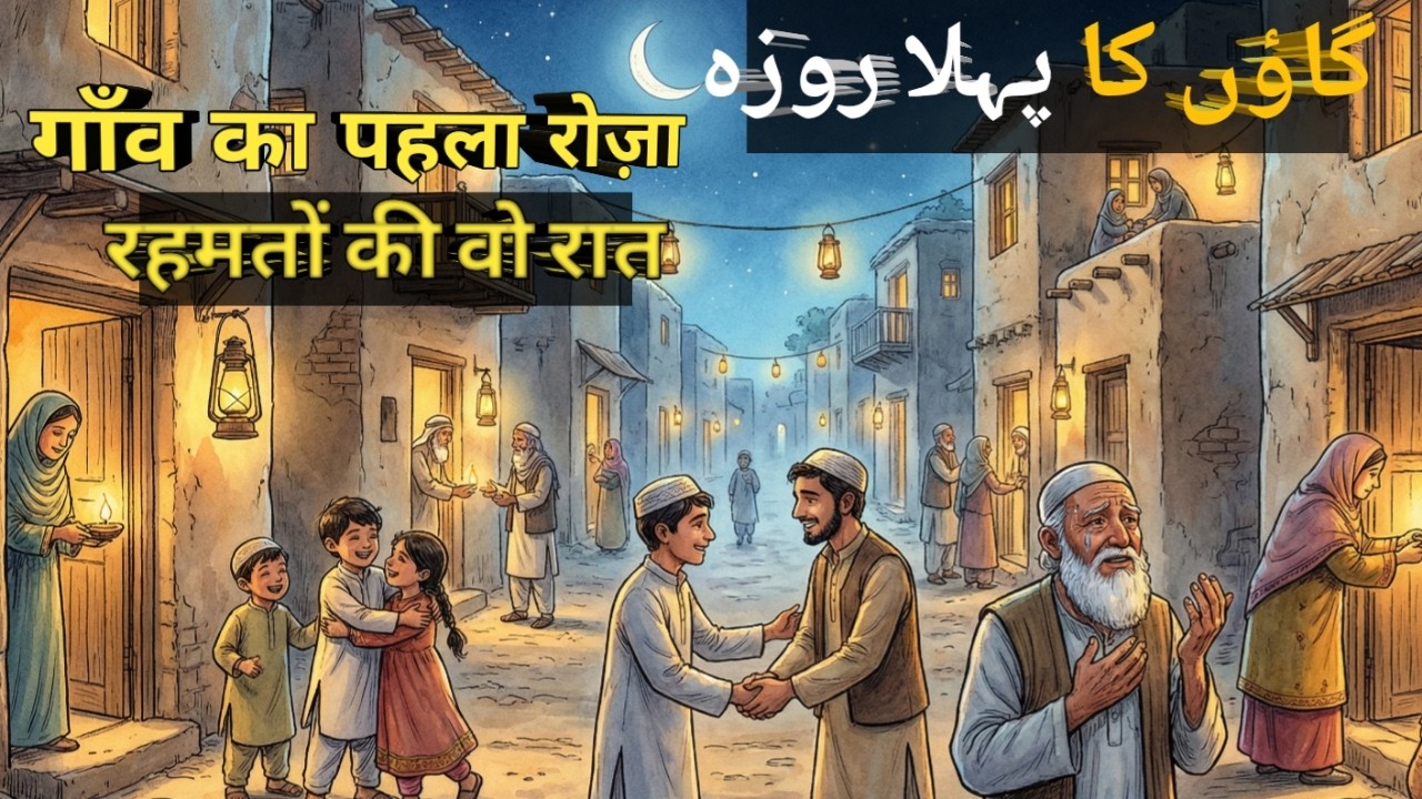 Gaun Ka Pehla Roza: Ek Dard Bhari Kahani | Ramzan Special Emotional Story | Umarspeech
