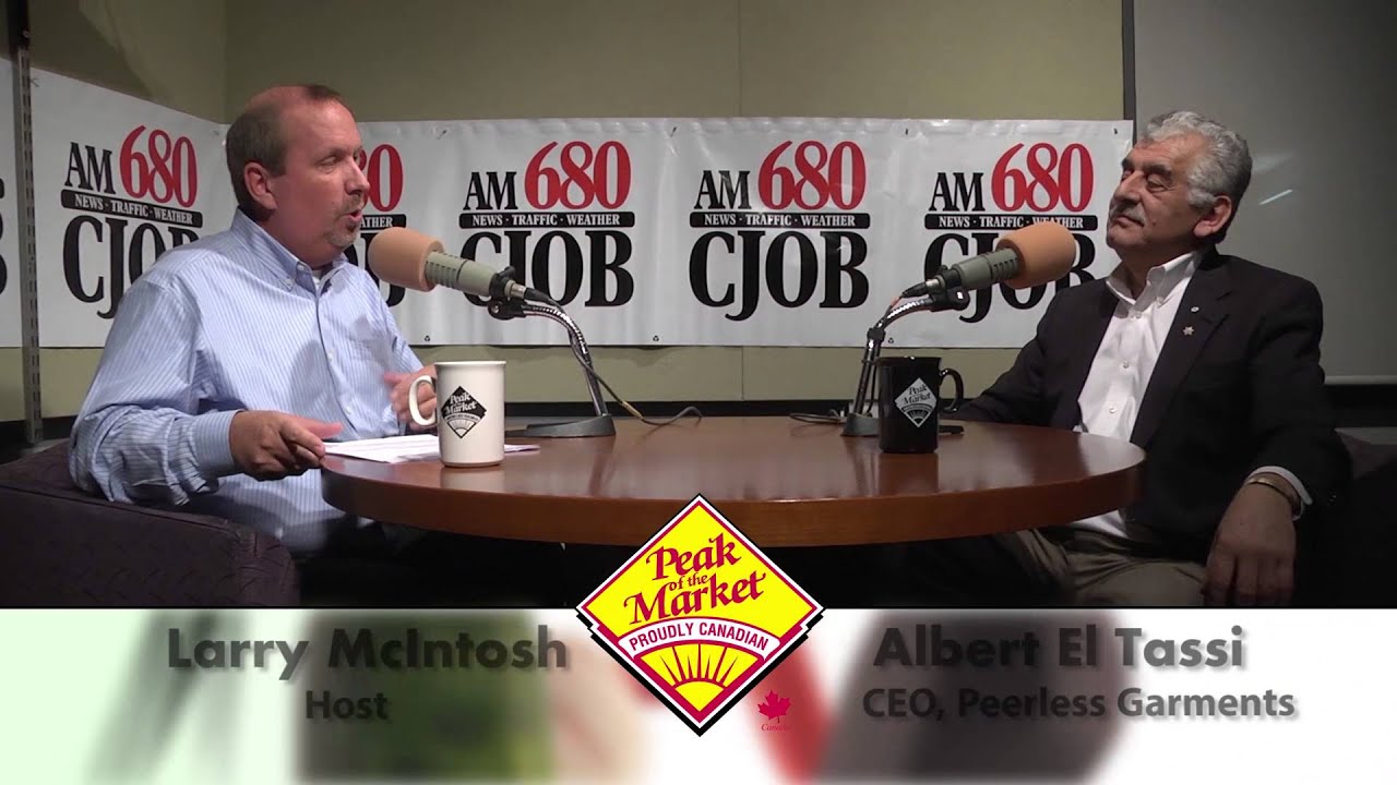 Food and Friends with Larry McIntosh & Albert El Tassi, CEO, Peerless Garments
