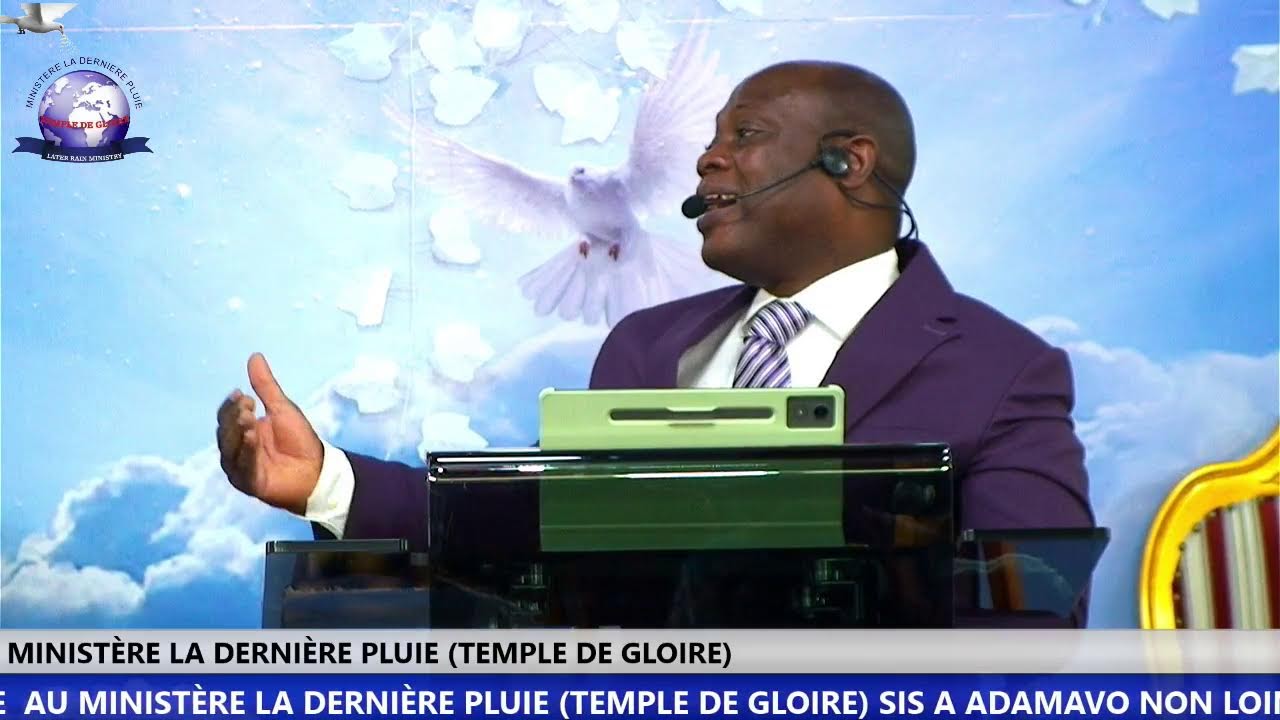 THÈME: LE CANAL DE L'EVANGILE 15 FEVRIER 2026 ORATEUR : CHRISTOPHE HUNOR