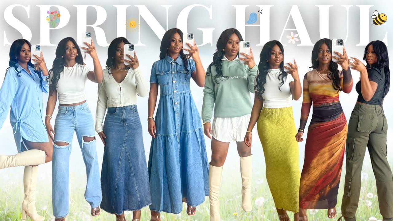 HUGE SPRING HAUL 2024| How to dress stylish this spring+Modest fashion+ Affordable Haul +Shein finds