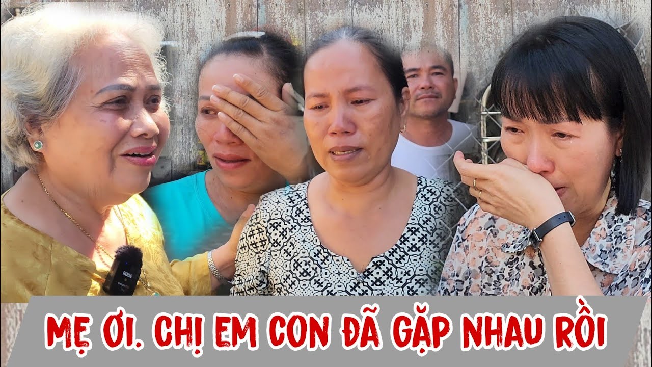 ( 177 ) Cuộc đoàn tụ sau 44 Năm. Gia đình Mẹ nuôi đã tái sinh ra con lần thứ 2. Xin trân trọng.