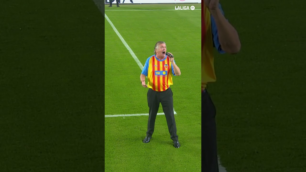 Momentazo de Fransciso con @WadeMusik en la previa del partido VALENCIA CF