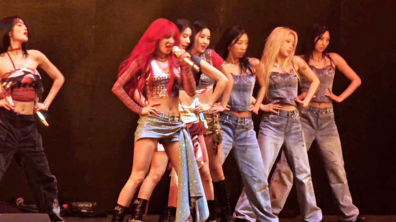 (G)I-DLE in 4K - I WANT THAT - DAY 1 @ HITC NEW YORK 2024 - SAT MAY 11
