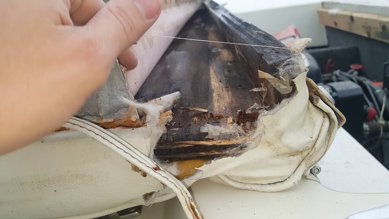 Boat Transom and Floor Rebuild - Interior Removal - Part 1