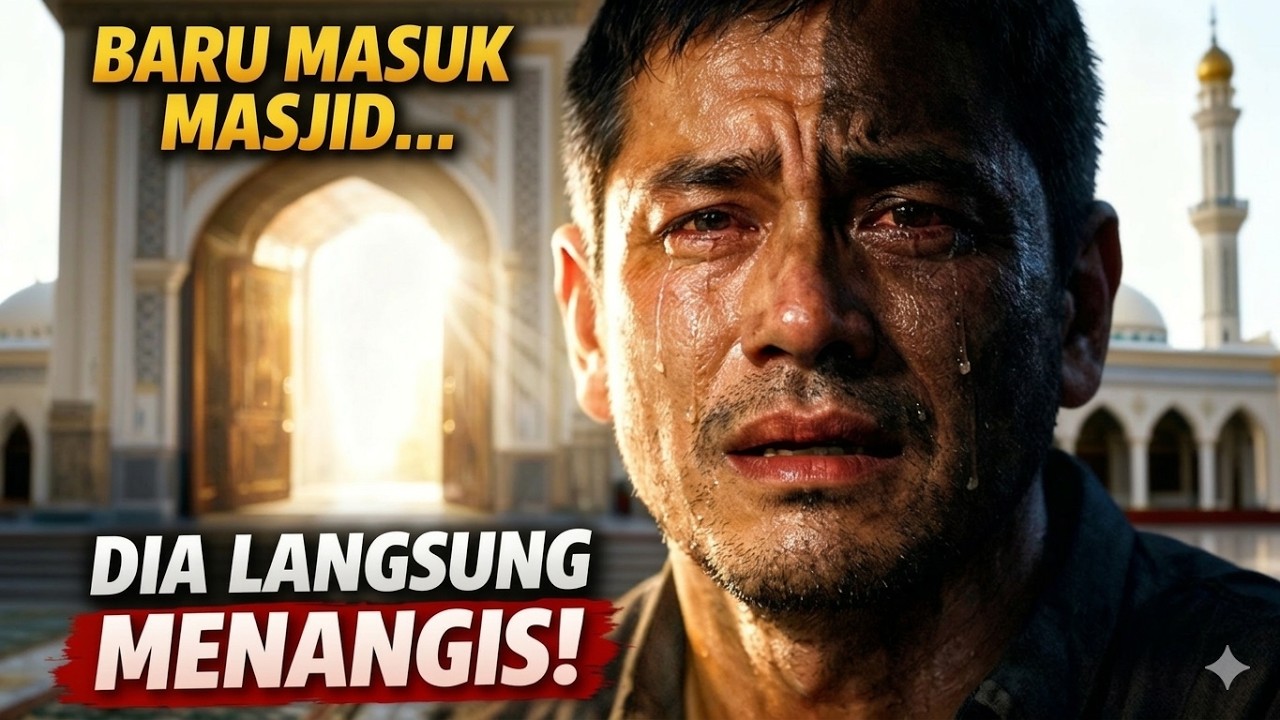 TABIRINSPIRASI..|Tidak Pernah Masuk Masjid Seumur Hidup… Tapi Malam Itu Ia Menangis di Dalamnya