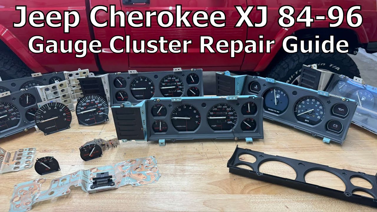 Руководство по ремонту приборной панели Jeep Cherokee XJ