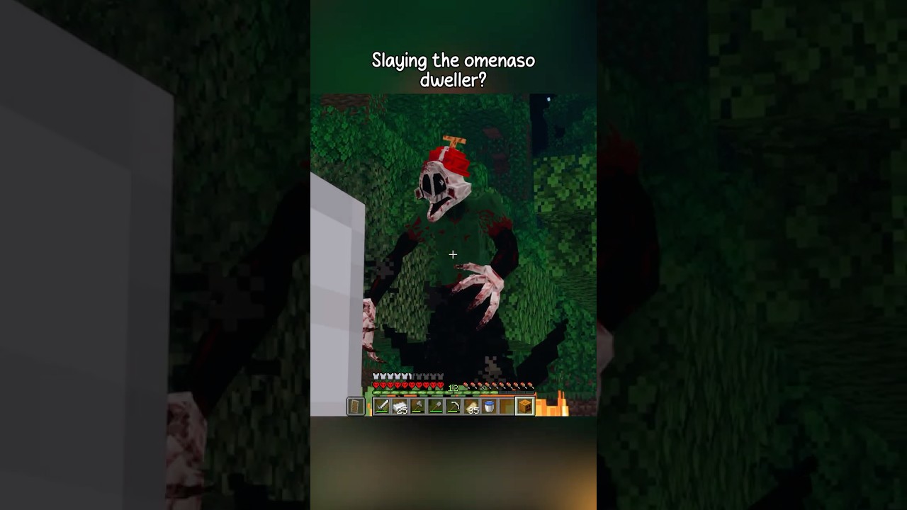 Minecraft Defeating The Omedweller?