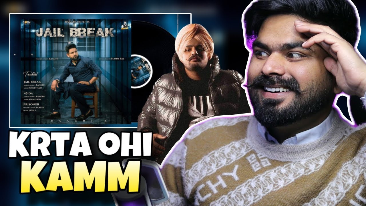 REACTION ON : Jail Break | 45 Da | Prisoners (Album) Baaghi | Latest Punjabi Songs 2024
