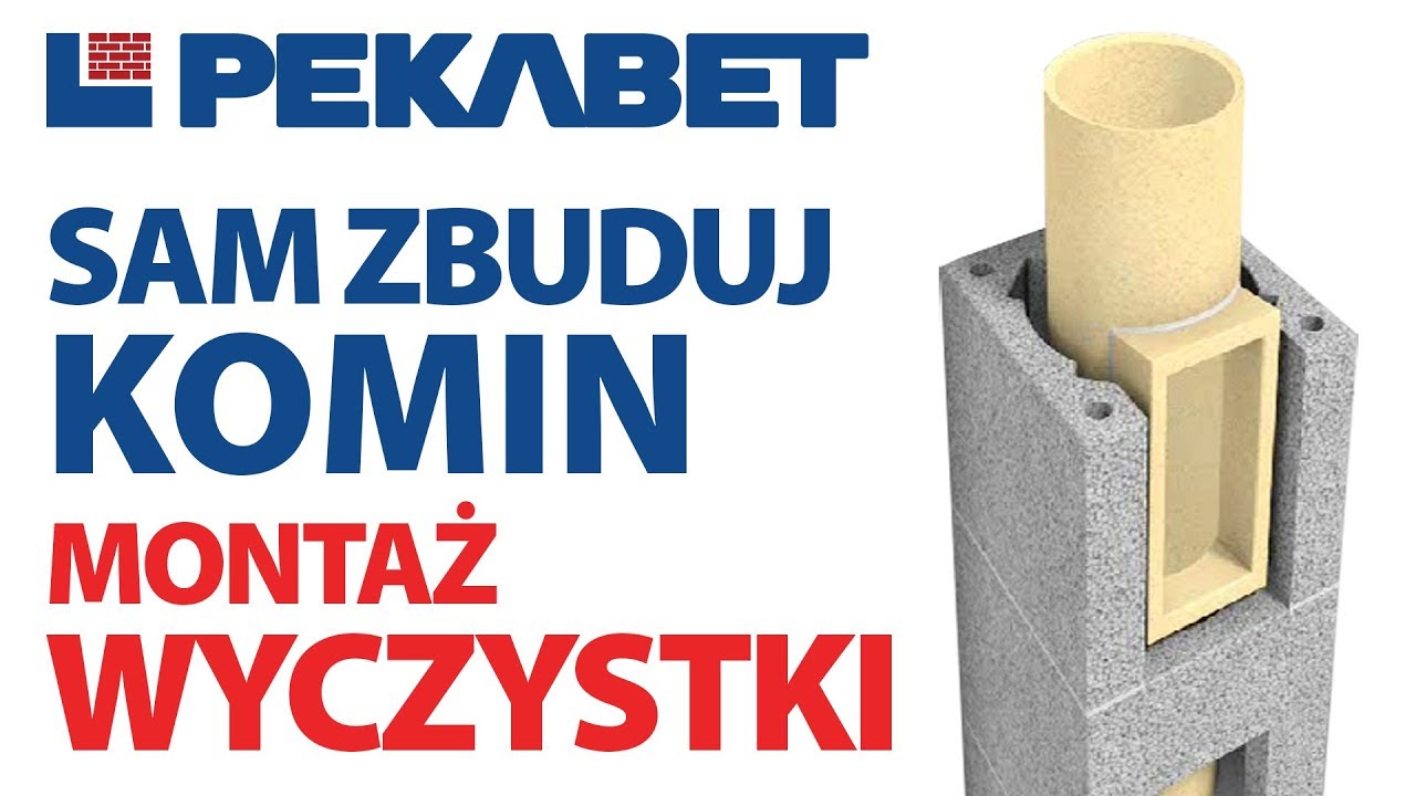 Montaż wyczystki kominowej w systemie Pekabet Uniwersal+