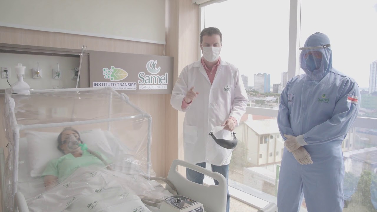 Mais uma tecnologia que vai ajudar pacientes de Covid-19.