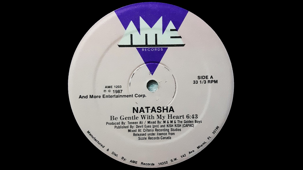 Natasha - Be Gentle With My Heart (Club Vocal) (1987)