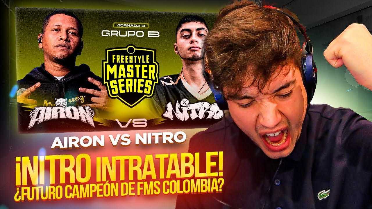 ESTE ES EL AÑO DE NITRO 🇨🇱🔥 NITRO VS AIRON - FMS FUSIÓN BY KAPO 013