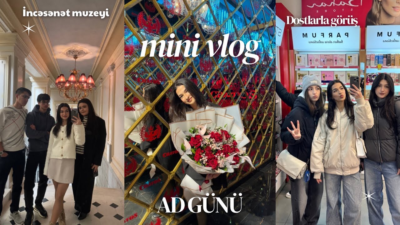 VLOG | Portal Games ☠️ , Ad günü🎂 ,İncəsənət muzeyi🎞️