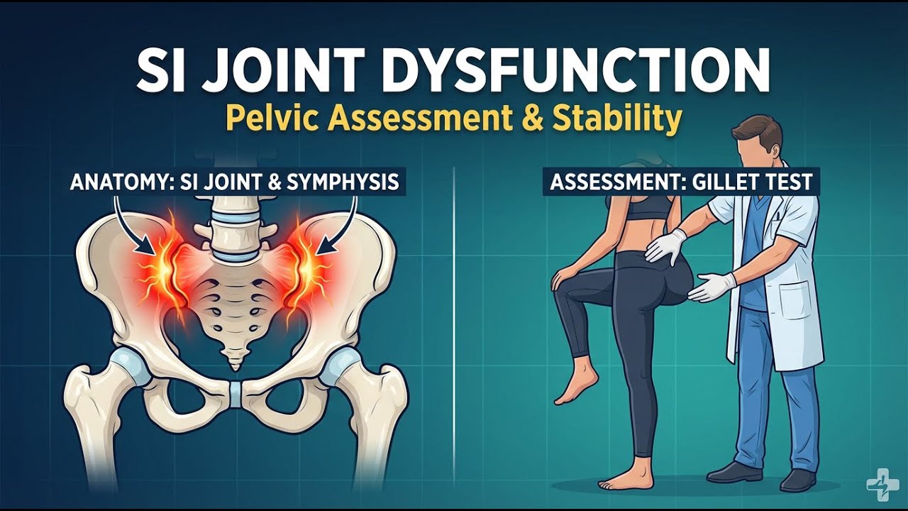 Pelvic & SI Joint Dysfunction Explained | Assessment & Stability