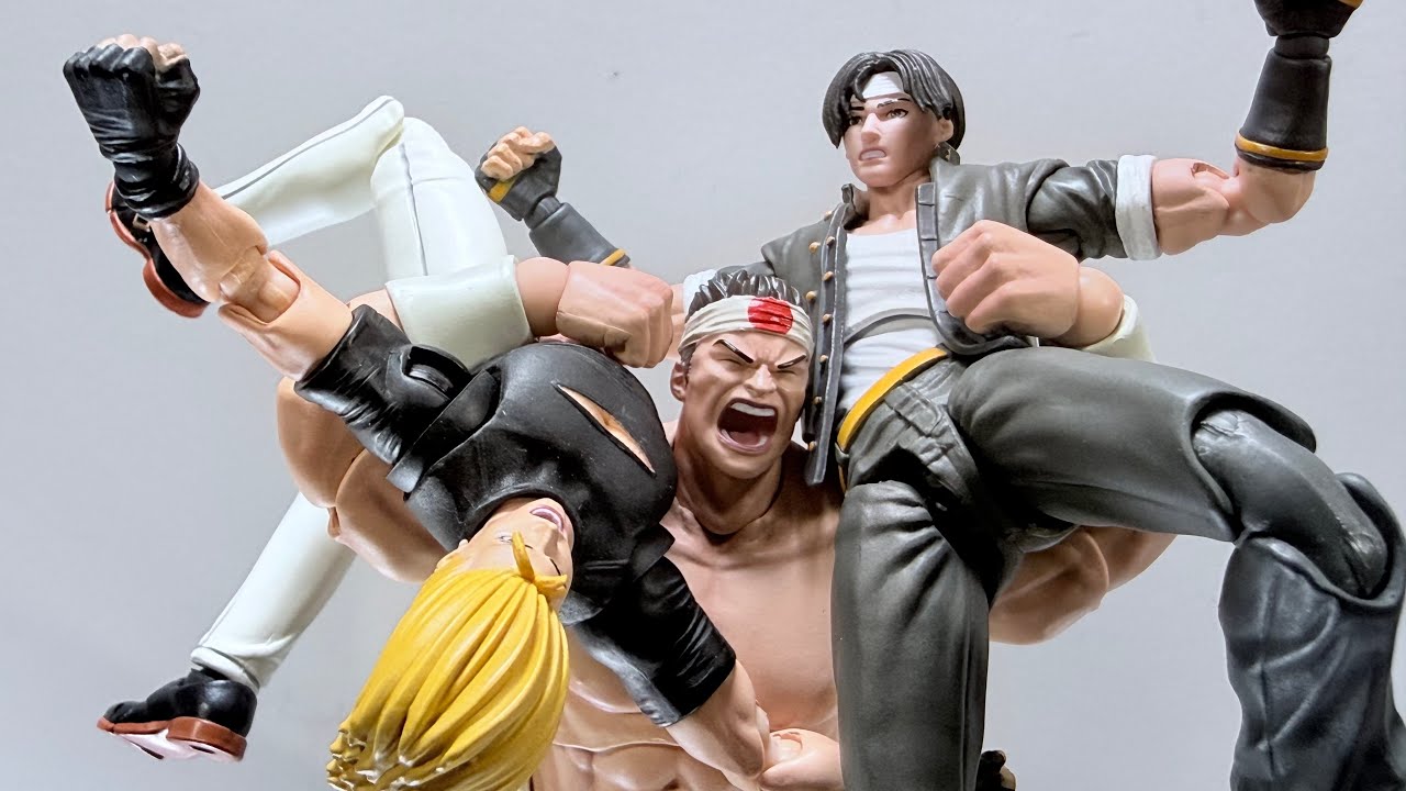 Распаковка и обзор фигурки JoyToy SNK The King of Fighters ‘98 | Масштаб 1/18