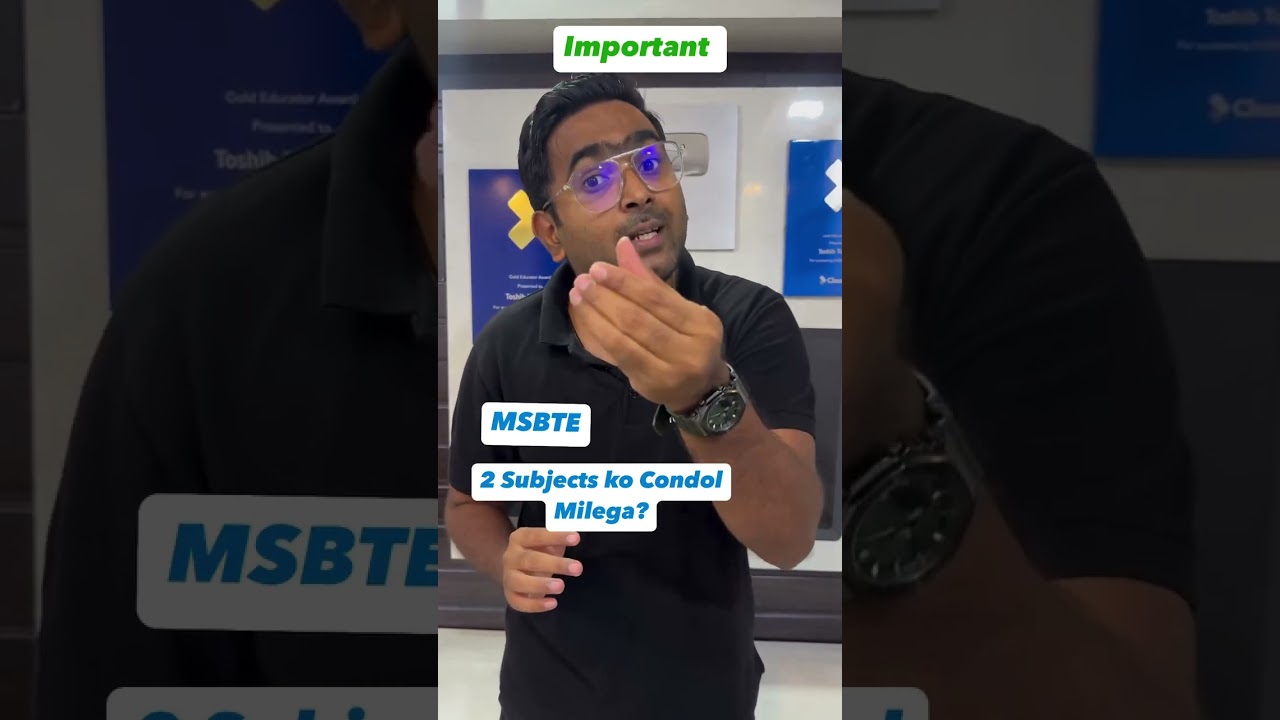 MSBTE | Condolence ( GRACE MARKS ) Rule 🚨