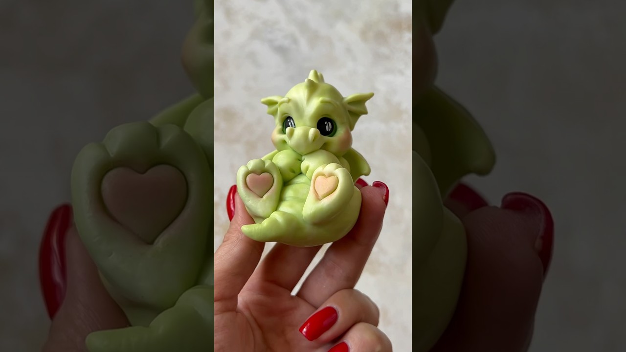 Cute Dragon 🐲 #soap #soapmaking #shorts