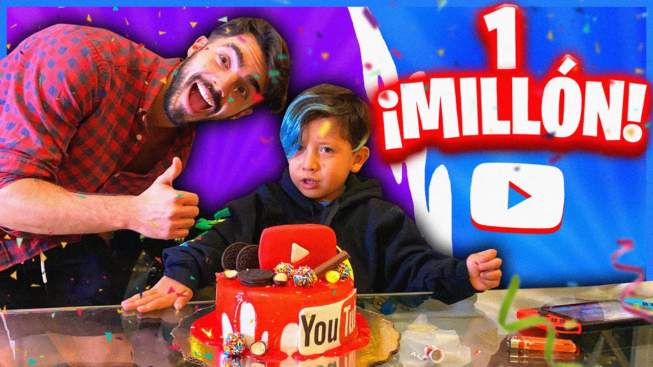 ME HACEN UNA FIESTA SORPRESA POR MI MILLÓN DE SUSCRIPTORES!