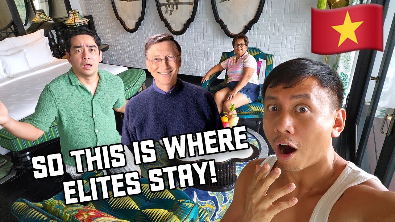 We Stayed Where Bill Gates Stayed in Vietnam I Vlog #1738