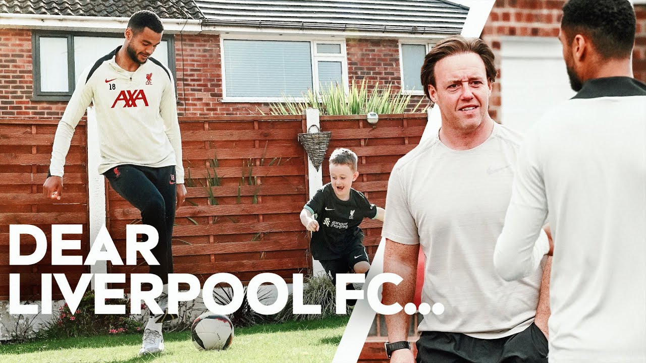 'Tell them Cody Gakpo's in ours!' | Emotional surprise for incredible dad Sean | Dear Liverpool FC