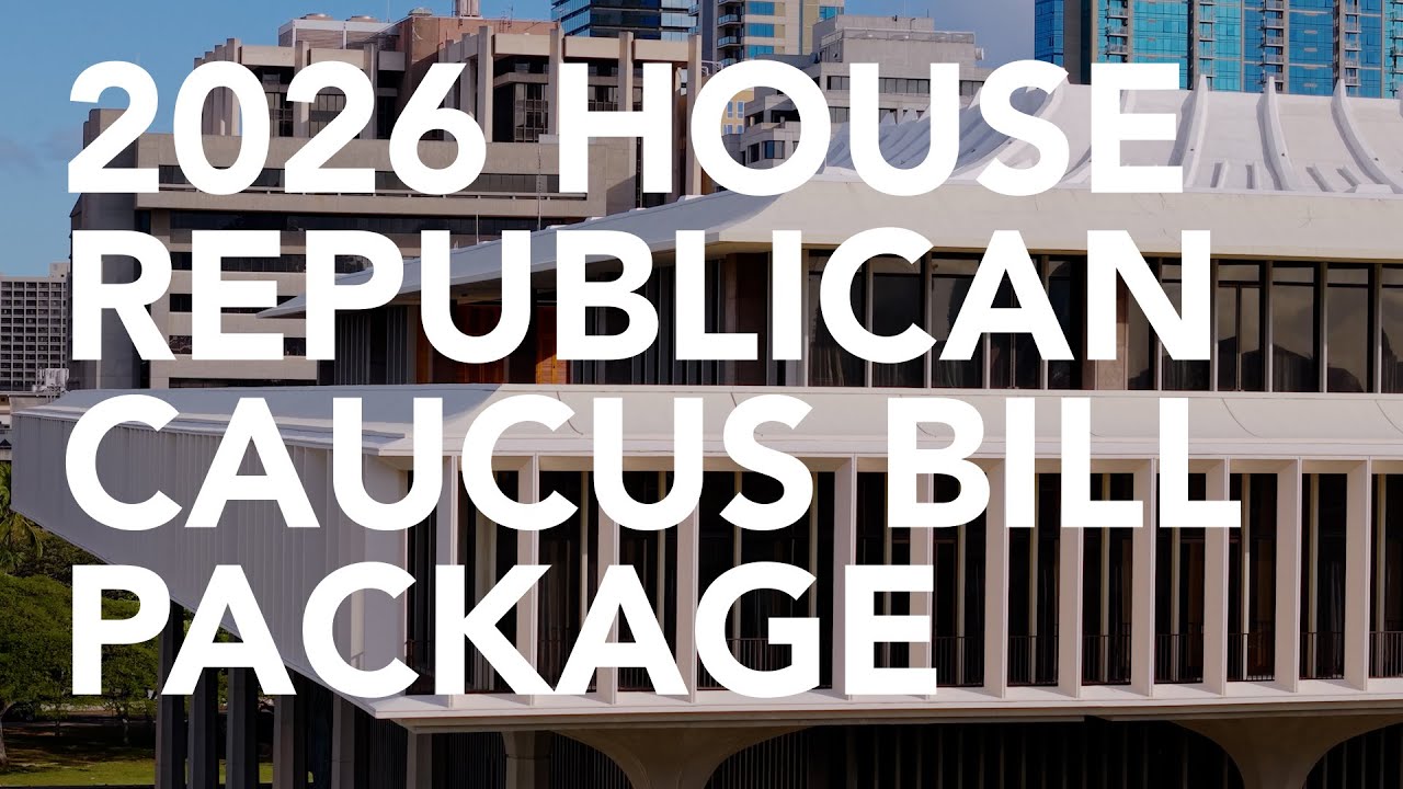 2026 HOUSE REPUBLICAN BILLS PACKAGE