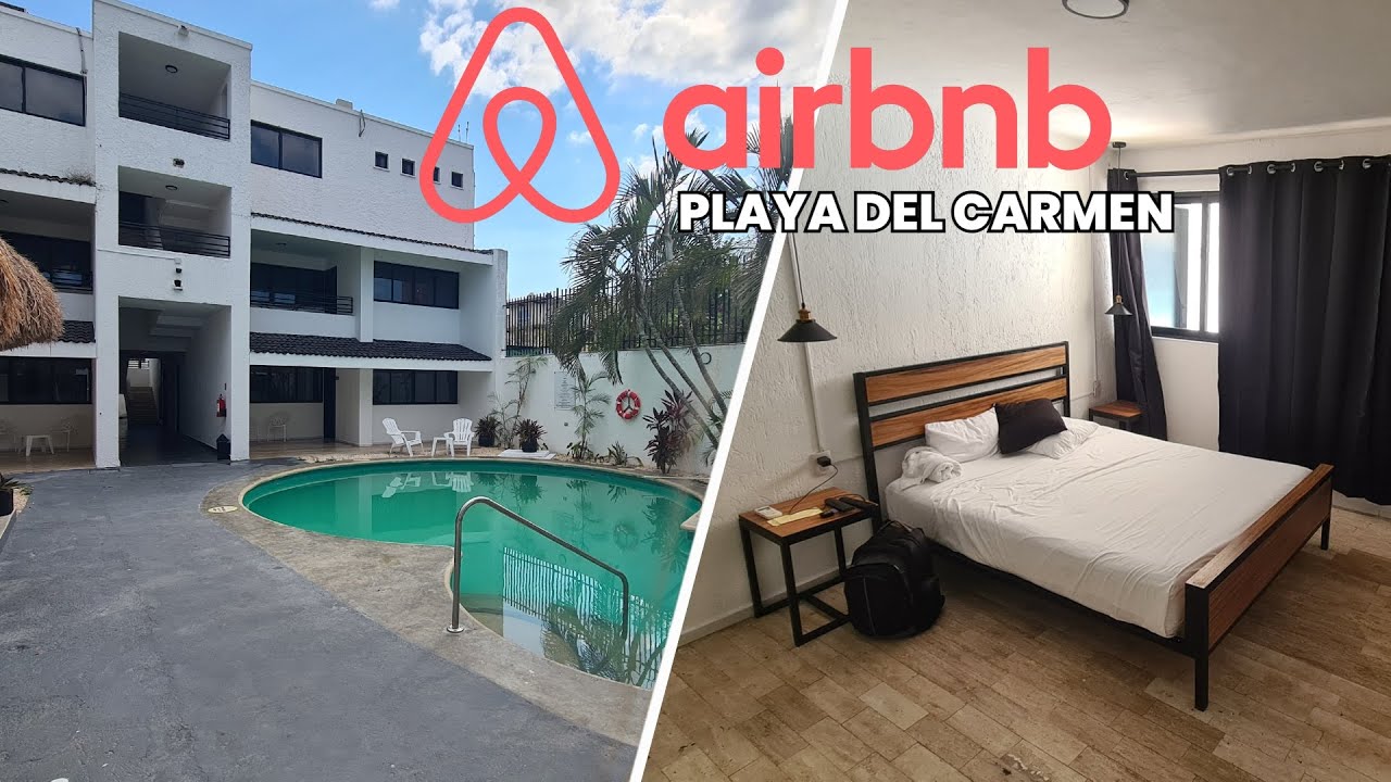 Me hospede en este Airbnb en playa del Carmen