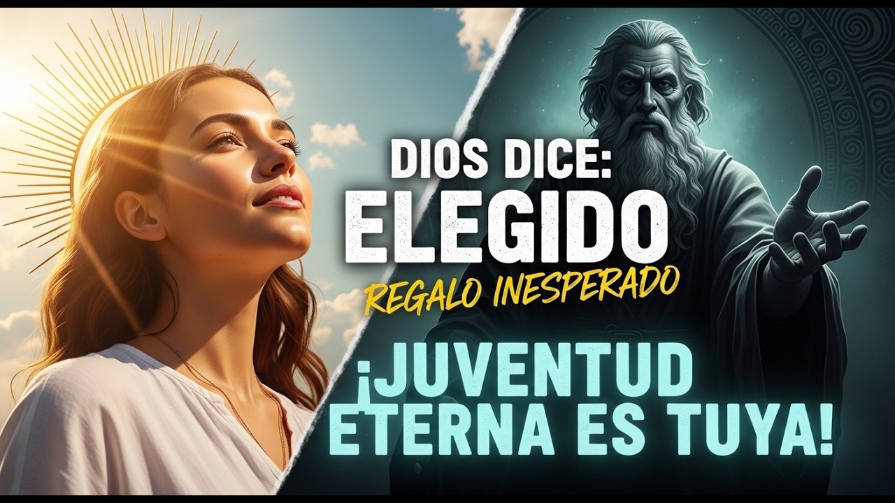 DIOS DICE: ELEGIDO, REGALO INESPERADO | ¡JUVENTUD ETERNA ES TUYA!