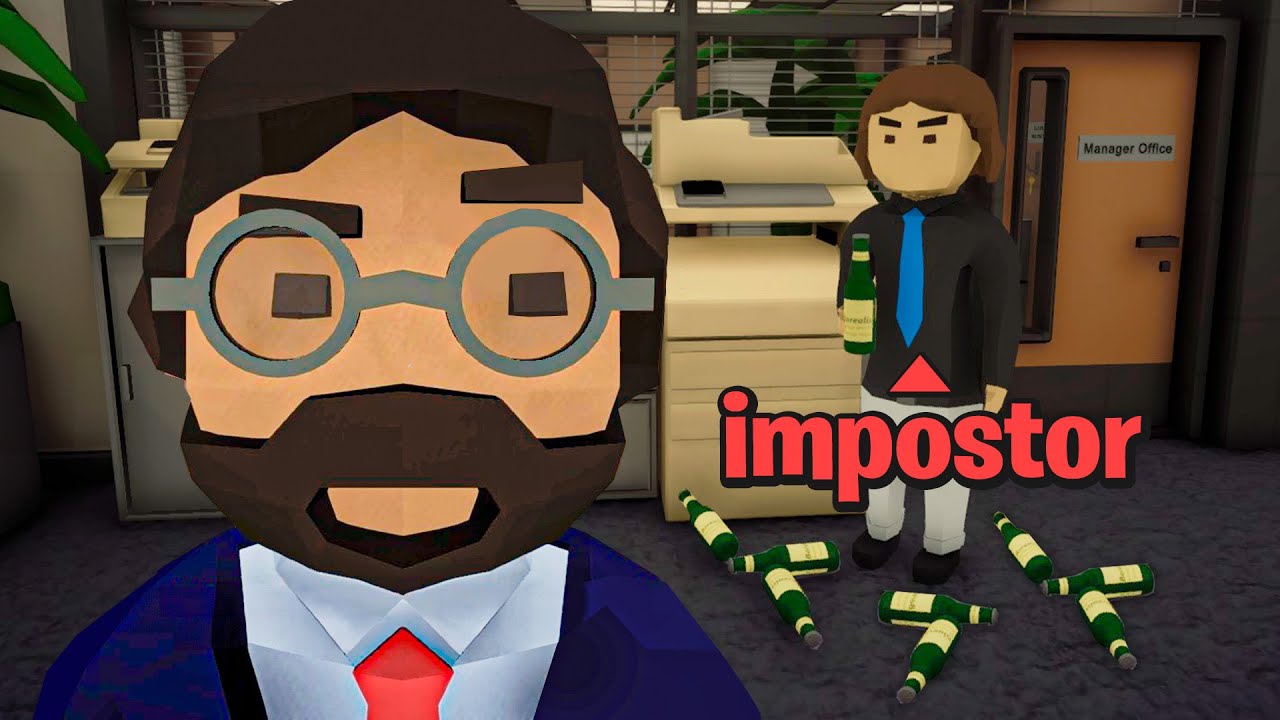 este JUEGO es un AMONG US de OFICINA
