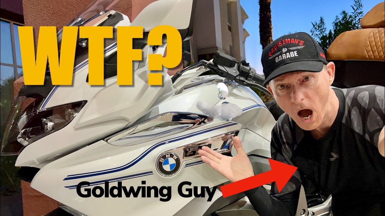 Goldwinger Rides A BMW K1600 1429 Miles | California to Arizona | Day 1 | Cruiseman's Moto Vlogs