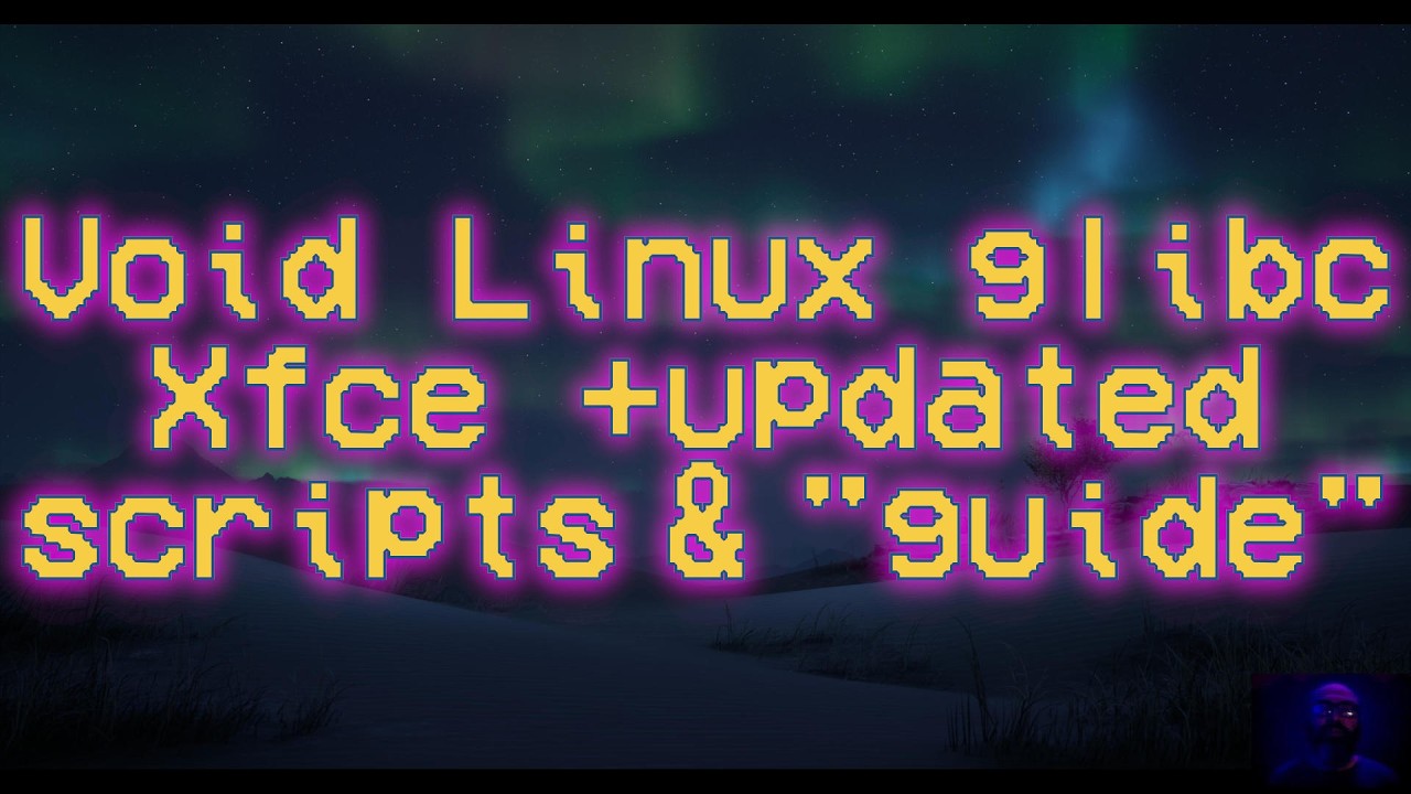 My updated scripts + guide for Void Linux | MacBook Pro 2012 #foss #gnu #linux #voidlinux #xfce