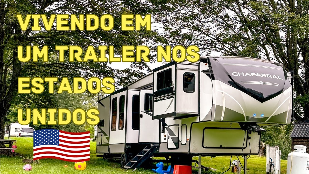 Vivendo em um trailer/ RV/ Motorhome nos Estados Unidos! 🇺🇸