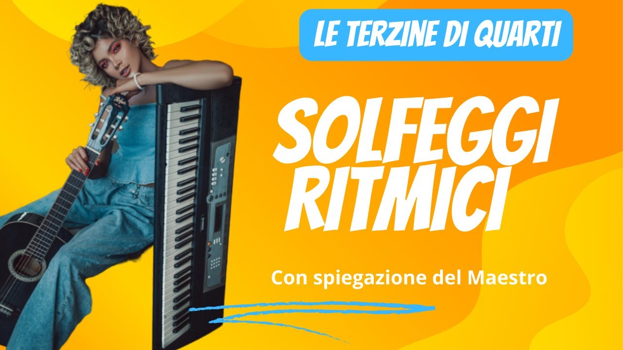 Le terzine di quarti #didatticamusicale #letturaritmica #solfeggio #solfeggioparlato #terzine