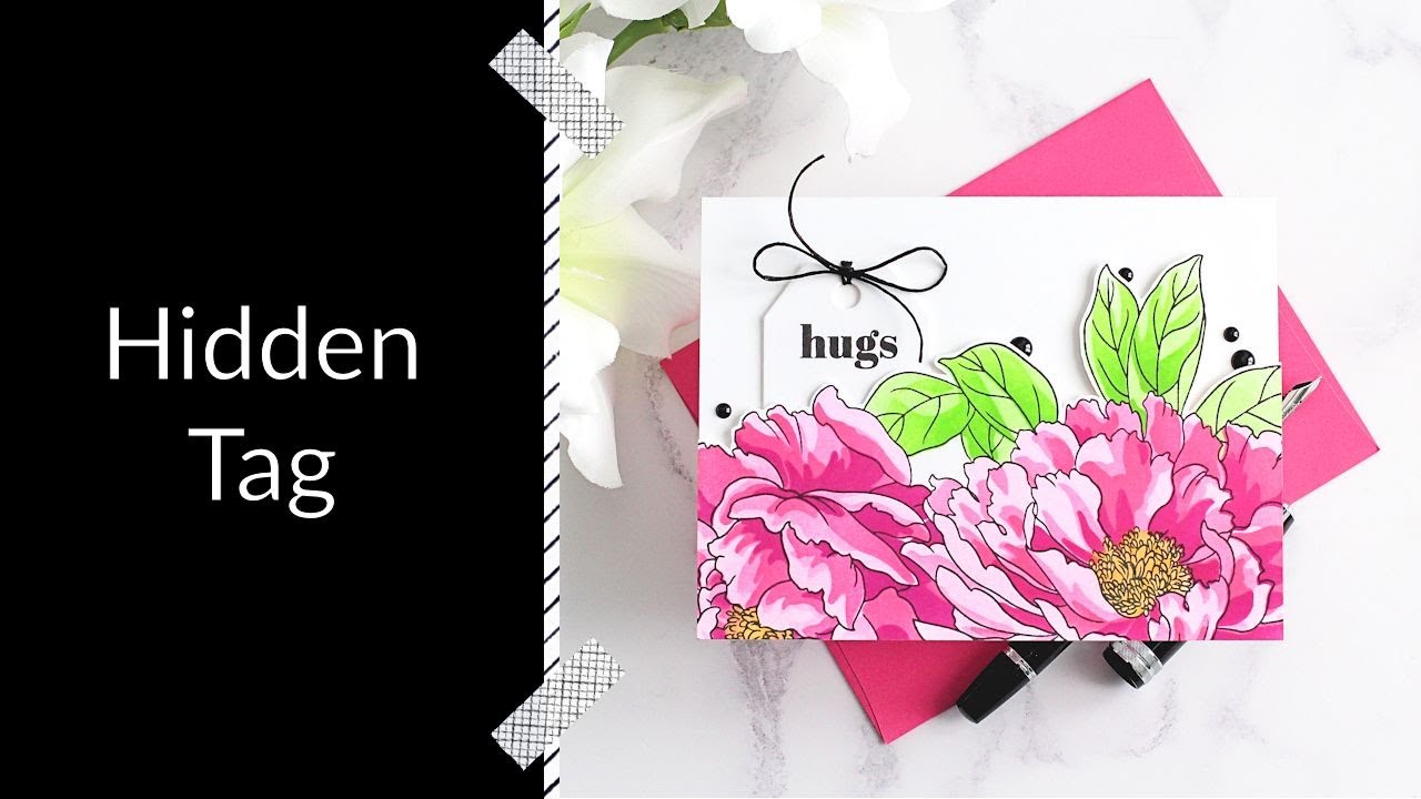 Partially Hidden Tag Design | Terrific Tags with Michelle
