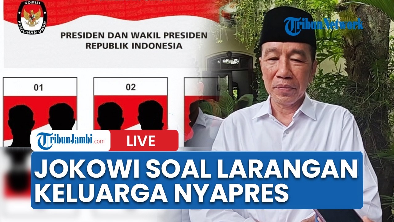 🔴Reaksi Jokowi soal Gugatan Larangan Keluarga Presiden-Wapres Maju Pilpres: Hormati Putusan MK