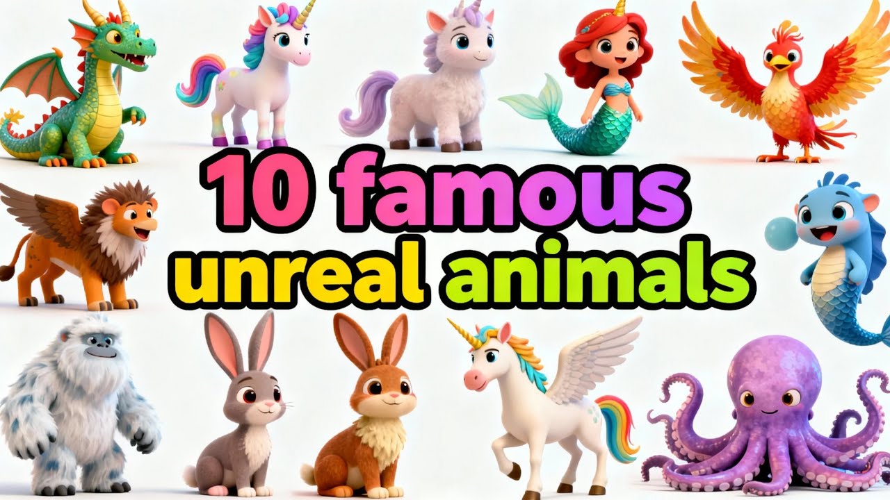 Top 10 famous unreal animals