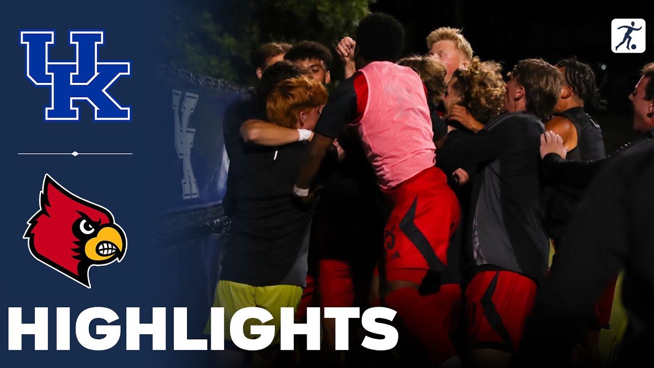 Kentucky vs Louisville | NCAA College Soccer | Highlights - September 09, 2024