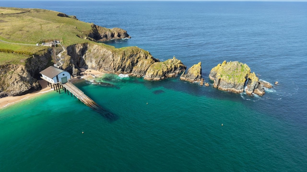 Above Trevose Head | Cornwall’s Wild Beauty from the Sky (DJI Air 3S Drone 4K)