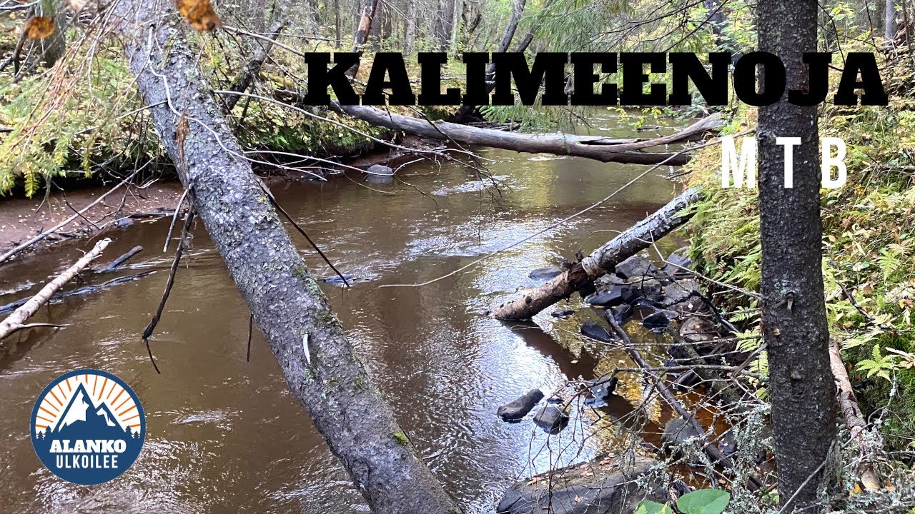 Maastopyöräily Oulussa: maastopyöräreitit, Kalimeenoja