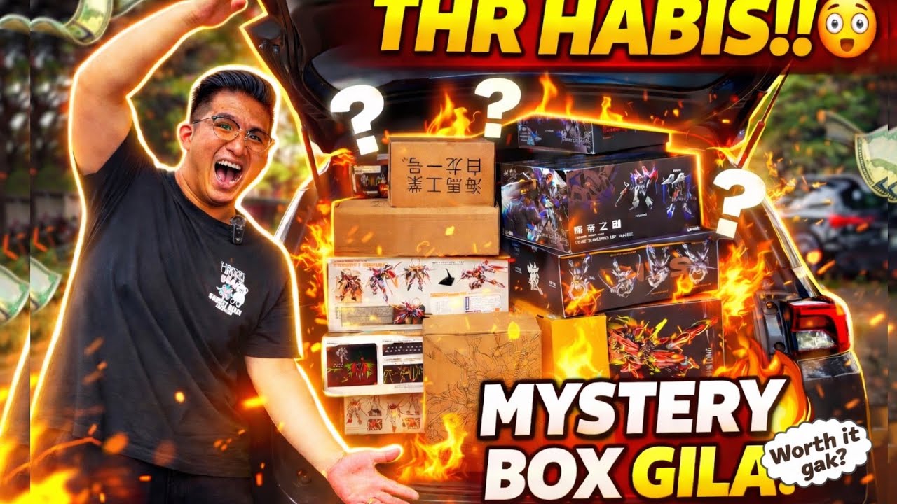 OMG ! DUIT HABIS SEMUA ! 🔥UNBOXING SEMUA ORDERAN !