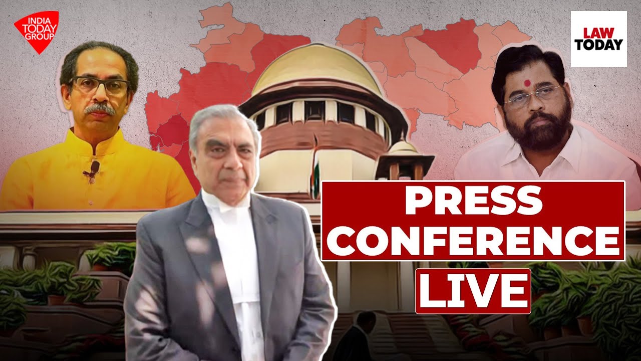 Shinde Camp Lawyer Mahesh Jethmalani Press Conference On SC Shiv Sena Verdict | Law Today Live